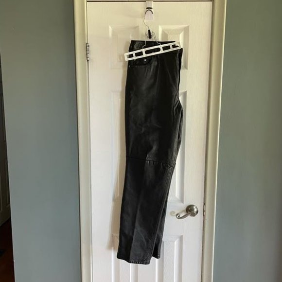 Size 14 Skotts Vintage Washable Leather Pants. - Picture 3 of 9